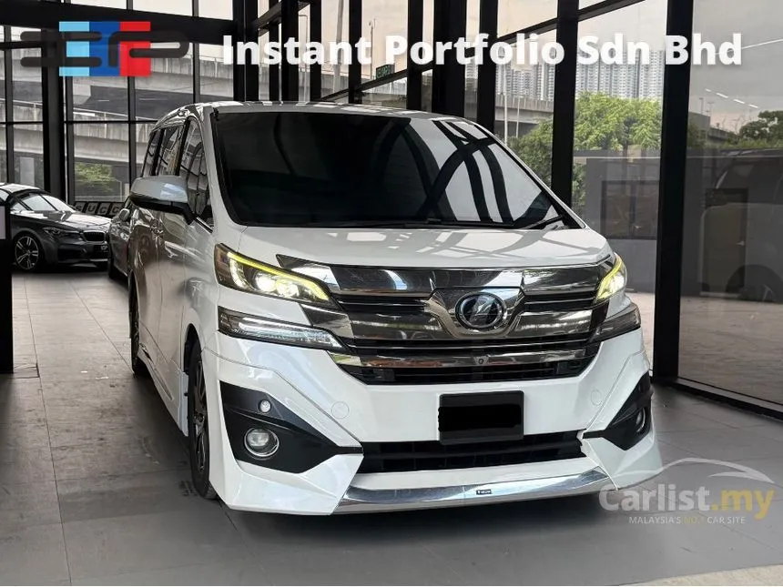 2015 Toyota Vellfire Executive Lounge MPV