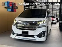 2015/16 Toyota Vellfire 3.5 Executive Lounge MPV