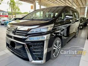 2018 Toyota Vellfire 2.5 ZG MPV
