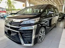 2018 Toyota Vellfire 2.5 ZG MPV