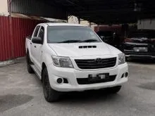 2013 Toyota Hilux 2.5 G VNT Dual Cab Pickup (LOAN KEDAI IC SAHAJA)