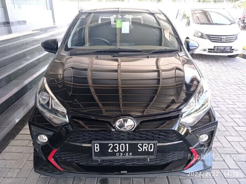 Jual Mobil Toyota Agya 2021 TRD 1.2 di DKI Jakarta Automatic Hatchback Hitam Rp 136.000.000
