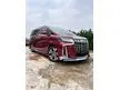 Recon 2021 Toyota Alphard 2.5 SC Red Color JBL Fully Loaded