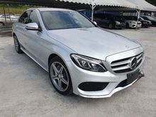 5YRS WARRANTY 2015 Mercedes-Benz C200 2.0 AMG PREMIUM FULL SPEC