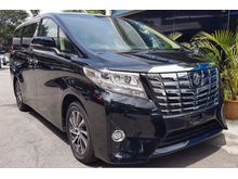 2015 Toyota Alphard 2.5 G Spec Radar Pre Crash Power Boot Memory Seat Unregister for sale.