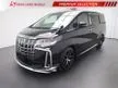 Used 2016 Toyota ALPHARD 2.5 S A REG 20 LOAN CAN 9 YEAR