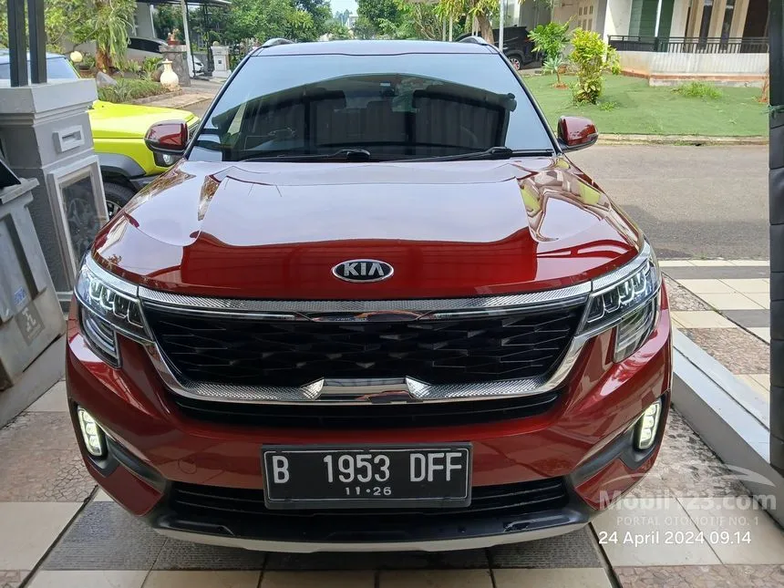 Jual Mobil KIA Seltos 2021 EX 1.4 di Jawa Barat Automatic Wagon Merah Rp 239.000.000