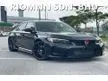 Recon [New Car Condition] 2022 Honda Civic 2.0 Type R Hatchback, READY STOCK, Red Recaro Seat, Matte Black19in Alloy Wheel and MORE