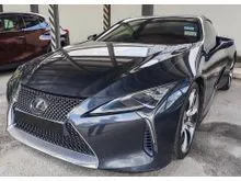 2020/2022 Lexus LC500 5.0 V8 Coupe reg 2022   53K+ KM Only   Naturally Aspirated V8  Luxury Grand Touring Coupe  High Spec Unit