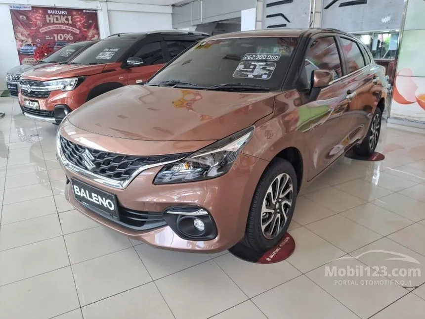 Jual Mobil Suzuki Baleno 2024 1.5 di Banten Automatic Hatchback Marun Rp 240.000.000