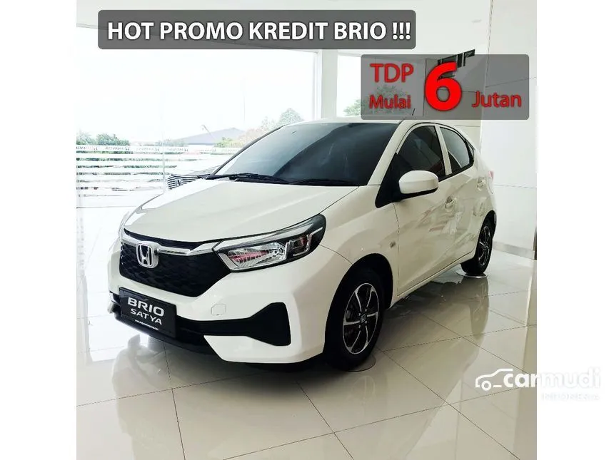 Jual Mobil Honda Brio 2024 E Satya 1.2 di DKI Jakarta Automatic Hatchback Putih Rp 154.900.000