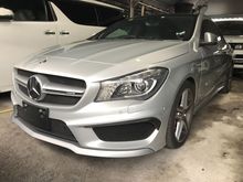 2015 Mercedes-Benz CLA45 AMG 2.0 4MATIC Light Aluminium Trim Coupe