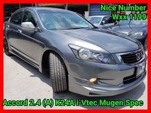 2008 Honda Accord 2.4 VTi-L Mugen Bodykit Tip Top Full Loan