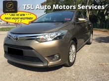 2015 TOYOTA VIOS 1.5 G $$ FULL LOAN, FREE WARRANTY ** EXTRA YEAR END DISCOUNT ** NO FAKE YEAR ** CHEAPEST IN TOWN **