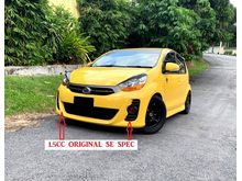FULL SERVICE RECOND BY PERODUA!!! Perodua Myvi 1.5 SE Hatchback ,ORIGINAL 1.5 SE FRONT AND BACK BUMPER , DVD PLAYER , PRICE CAN NEGO!!!