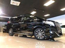 TOYOTA ALPHARD 3.5 EL FULLY LOAD UNREG 2016 358K BEIGE INTERIOR