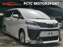 2019 Toyota Vellfire 2.5 X / FREE 5Y WARRANTY / FREE TINTED POLISH WAX / UNREG GRADE 5A / DUTY PULLY PAID / NO HIDDEN COSTS / LOW MILEAGE (MAX LOAN)