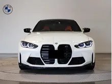 Incoming Stock 2023 BMW M3 Sedan Competition M xDrive Alpine White Kyalami Orange Black Leather Parking Assist Plus Harman Kardon HUD