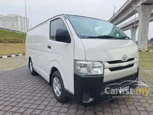 2017 Toyota Hiace 2.5 Panel Van Van