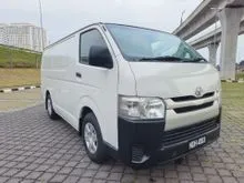 2017 Toyota Hiace 2.5 (M) Panel Van