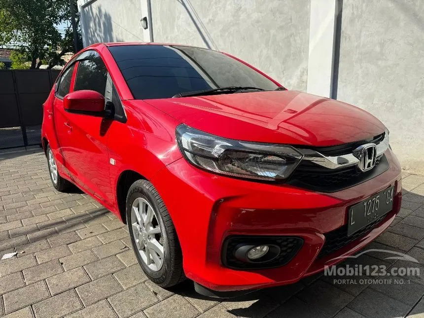 Jual Mobil Honda Brio 2019 Satya E 1.2 di Jawa Timur Automatic Hatchback Merah Rp 155.000.000