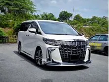 2021/23 TOYOTA ALPHARD 2.5 G S C Package MODELLISTA EDITION MPV