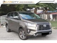 2022 Toyota Innova 2.0 E MPV (A) WITH WARRANTY 61K MILEAGE ONLY REVERSE CAMERA DVD PLAYER ONE OWNER TIP TOP CONDITION