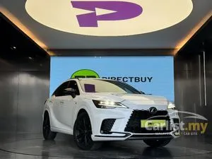 2023 Lexus RX 500h 2.4 F Sport SUV Local Full Service Under Warranty Low Mileage Mark Levinson Sound System