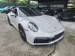Recon 2019 Porsche 911 Carrera 4S Fully Loaded Crayon White Rare Colour / PDLS Matrix / PDCC / Panroof / Bose / Sport Chrono / Sport Exhaust / Radar Sensor - Cars for sale
