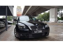 BMW 525i M-SPORT LCI 1 YEAR WARRANTY 2009,NEE TECHNOLOGY LCI GEAR BOX,I-DRIVE SYSTEM,BURKET SEATS,FULL LEATHER SEATS,M-SPORT SPORT RIMS,ONE DATO OWNER