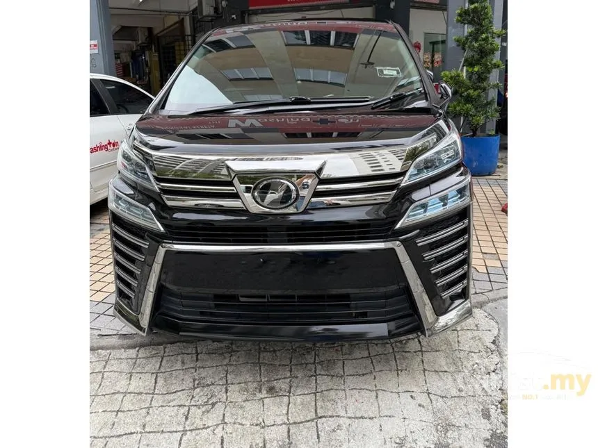 2018 Toyota Vellfire ZG MPV