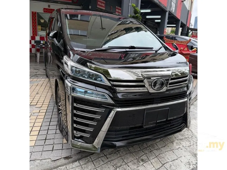 2018 Toyota Vellfire ZG MPV