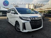 2018 Toyota Alphard 2.5 SC 3EYE LED/SUNROOF/DIM/PILOT SEATS/2POWER DOOR/POWER BOOT UNREG