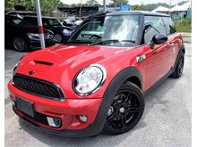 2013 MINI COOPER S 1.6 HARI RAYA PROMOTION CLEAR STOCK*RED COLOUR LEATHER SEAT*PADDLE SHIFT*PUSH START*REVERSE SENSOR
