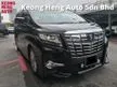Used YEAR MADE 2017 Toyota Alphard 2.5 S Spec 2 Power Doors 8 Seaters Full Leather Sunroof ((( FREE 2 YEARS WARRANTY ))) 2018