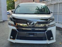 2016 Toyota Vellfire 2.5 Z A Edition + 5 YEARS WARRANTY