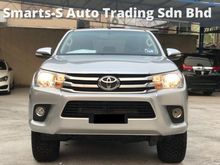 (GOOD CONDITION) (BELOW MARKET PRICE) 2016 Toyota Hilux 2.4 G Pickup Truck
