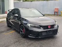 LOW MILEAGE ONLY 50 KM / BLACK RACING EDITION UNREG 2025 Honda Civic 2.0 Type R Hatchback BLACK COLOUR/ FREE 6 YEAR WARRANTY/ PROCESSING FEE RM1350