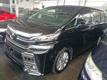 TRUE 2017 Toyota Vellfire 2.5 Golden Eye MPV