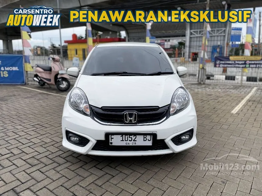 Jual Mobil Honda Brio 2018 E 1.2 di Jawa Barat Automatic Hatchback Putih Rp 130.000.000