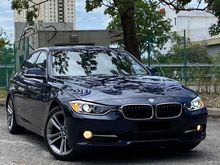 2015 BMW 320i 2.0 Sports Edition Sedan RMCO OTR PRICE VERY LOW MIL 9K KM A YEAR ONLY FULL SERVICE BMW MALAYSIA