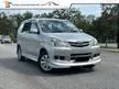 Used Toyota Avanza 1.3 E MPV (M) One Owner / Tiptop Condition / Enjin Smooth Gearbox Smooth