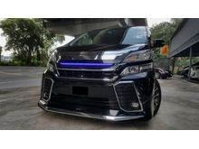 Toyota Vellfire 3.5 MODELLISTA 1 YEAR WARRANTY 2014,2 PILOT SEATS,2 POWER DOORS,SUN MOON ROOF,2 DVD PLAYERS,POWER BOOT,ONE OF HEADMASTER OWNER
