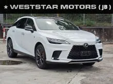 2023 Lexus RX 350 2.4 F Sport PanRoof Rear Power Seat DIM BSM Mileage 18k km