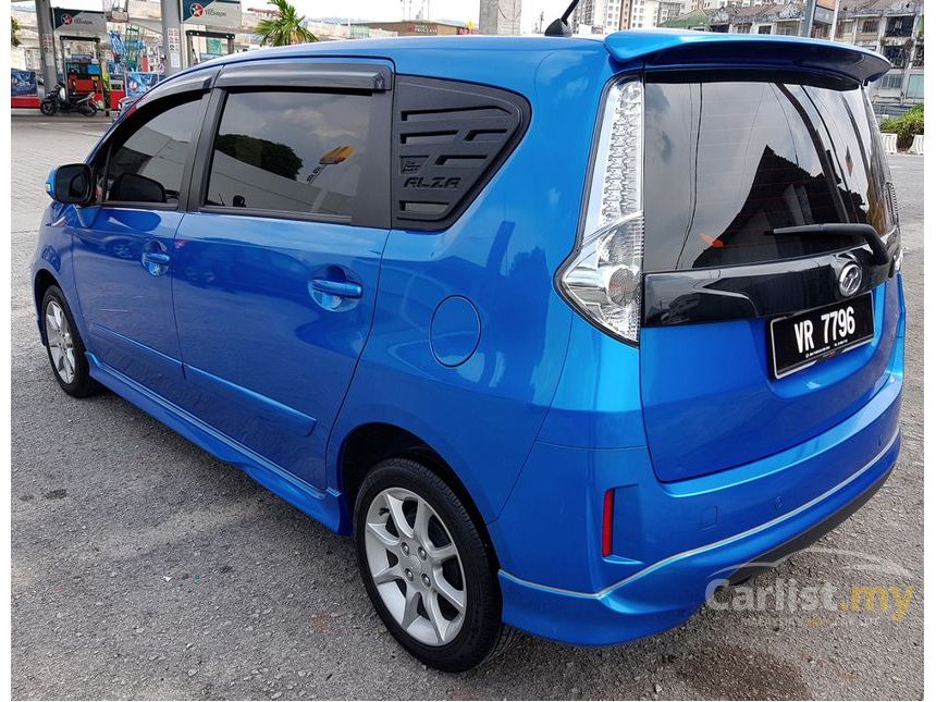 Perodua Alza 2017 Advance 1.5 in Kuala Lumpur Automatic MPV Blue for RM