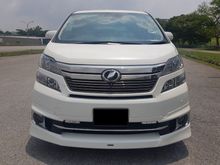 Toyota Vellfire 3.5 (A) V L Edition MPV PILOT SEAT / POWER SEAT / LEATHER SEAT / 2 POWER DOOR / POWER BOOT/ REVERSE CAMERA / SUNROOF/ MOONROOF