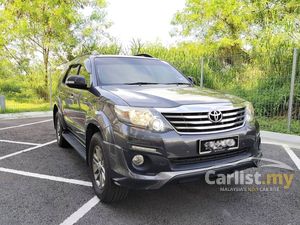 Search 341 Toyota Fortuner Cars For Sale In Malaysia Carlist My