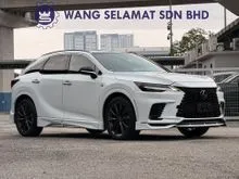 UNREG 2023 Lexus RX350 2.4 F-Sport AWD / TRD Bodykit / Pan Roof / Red Interior / DIM / Low Mileage / Open For Booking