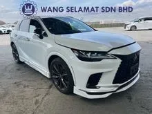 UNREG INC 2023 Lexus RX350 2.4 F-Sport AWD / TRD Bodykit / Pan Roof / Red Interior / DIM / Low Mileage / Open For Booking
