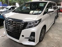 2015 Toyota Alphard 2.5 G S C Package MPV FULL JBL 4 CAM